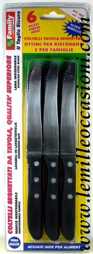 Coltelli da tavola 6 pz